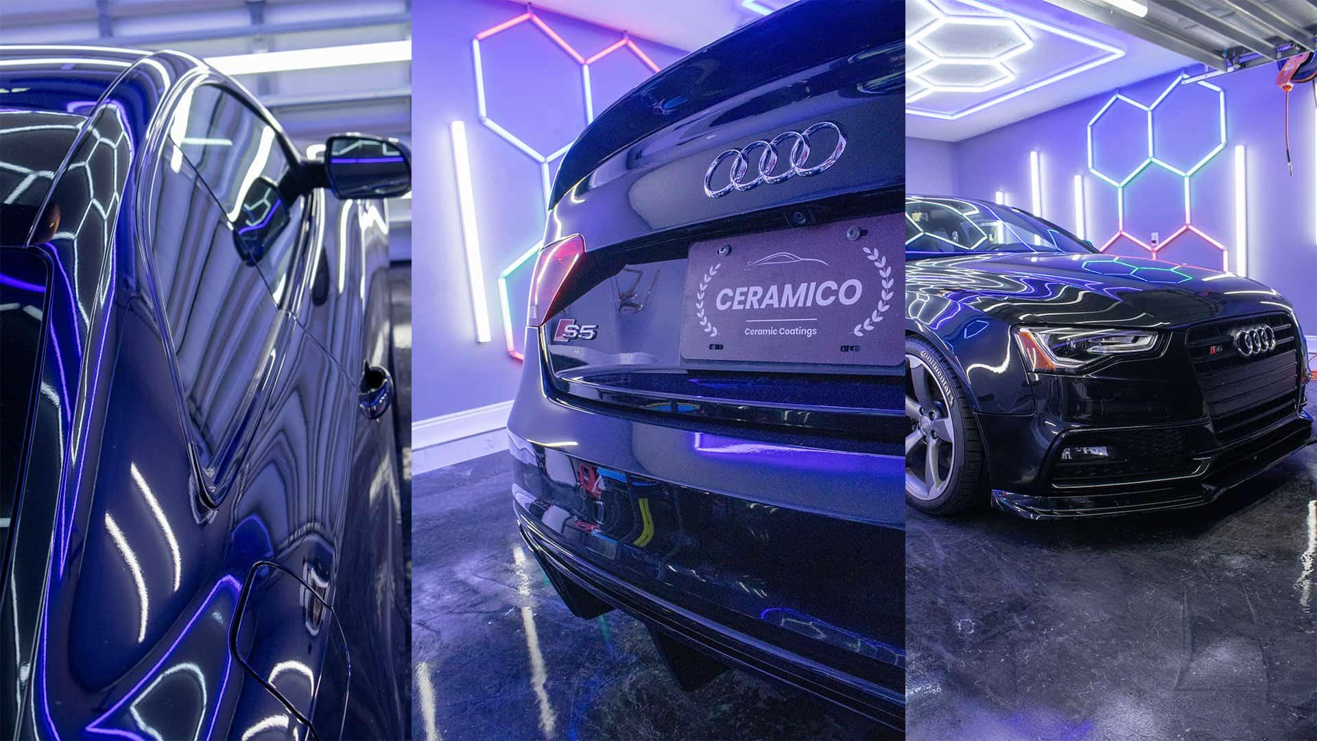 Ceramic coated vehicle at Ceramico Panama City