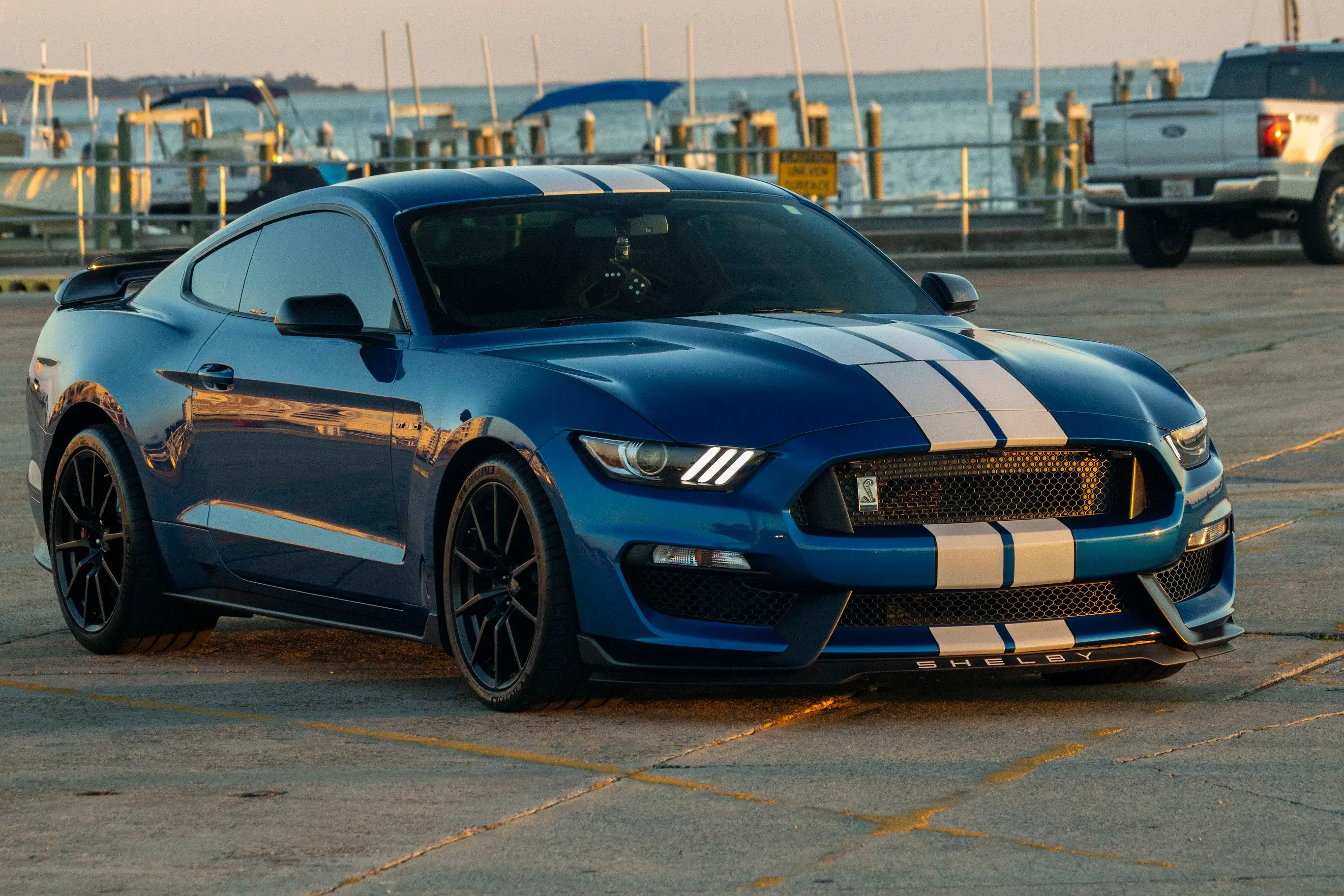 Bryson Dillard's Shelby GT350 Mustang ceramic coated at Ceramico Panama City