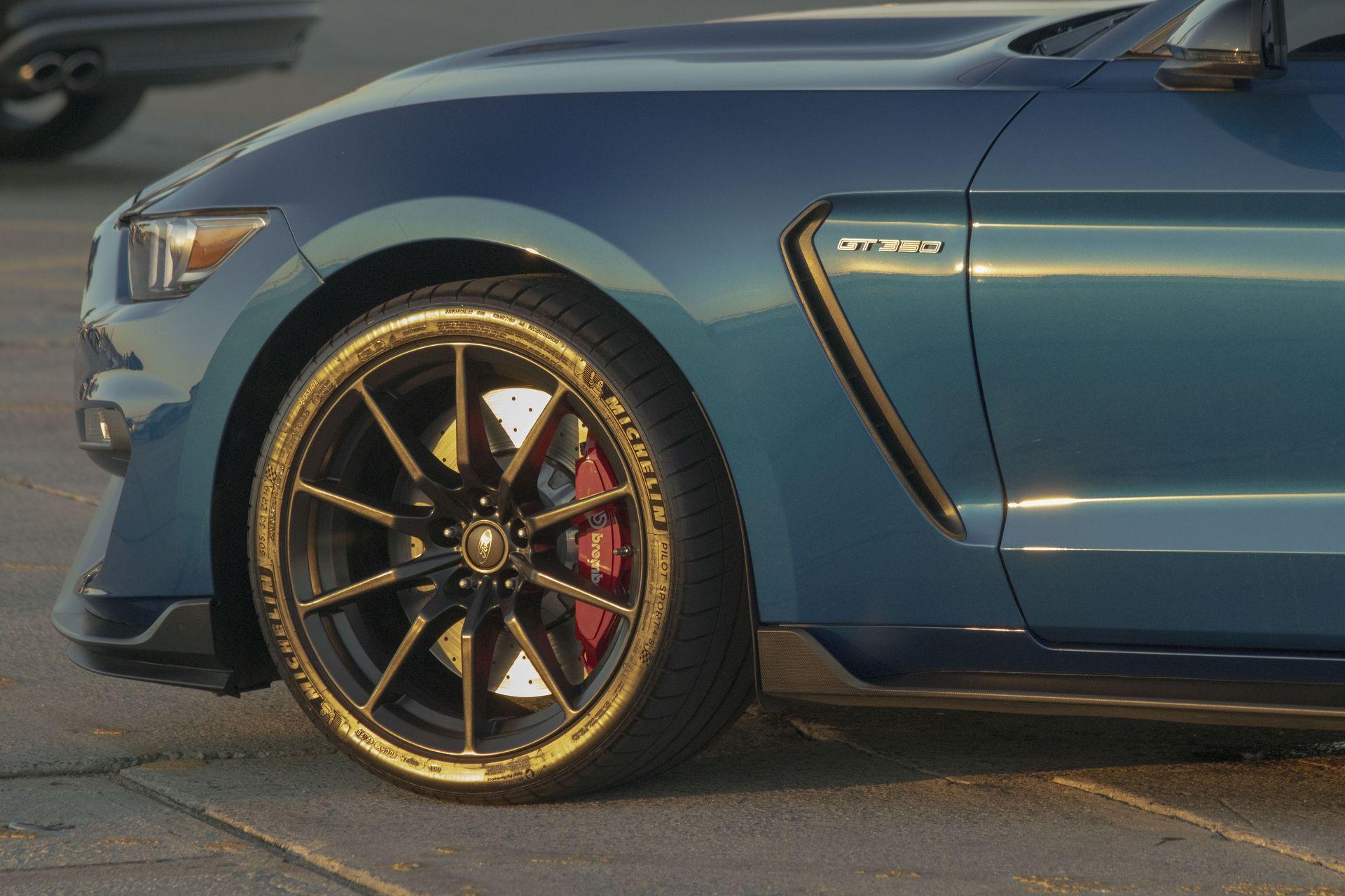 Ford GT350 Mustang detailed finish