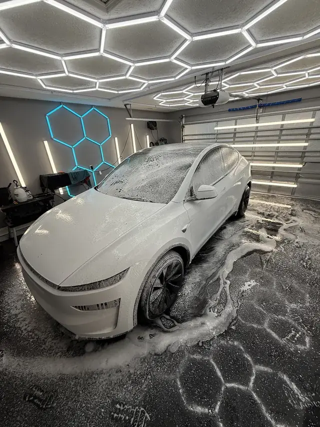 2025 Tesla Model Y detailed by Ceramico in Panama City FL